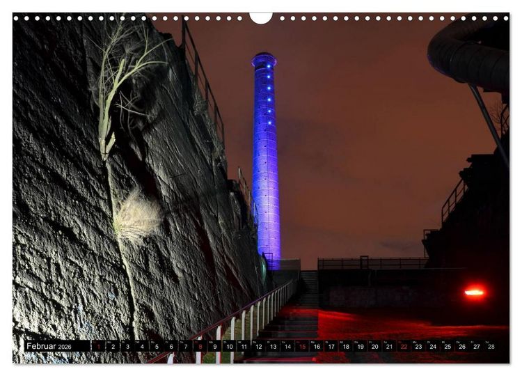 Produktbild: Industrie-Kultur 2026 (Wandkalender 2026 DIN A3 quer), CALVENDO Monatskalender