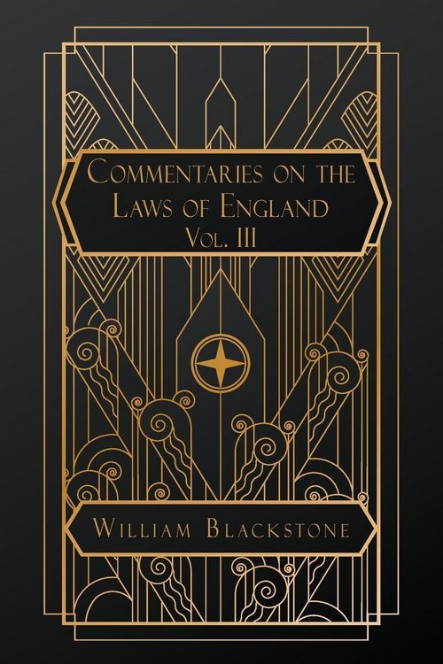 Produktbild: Commentaries on the Laws of England