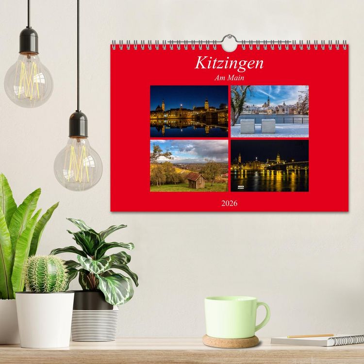 Produktbild: Kitzingen am Main (Wandkalender 2026 DIN A4 quer), CALVENDO Monatskalender