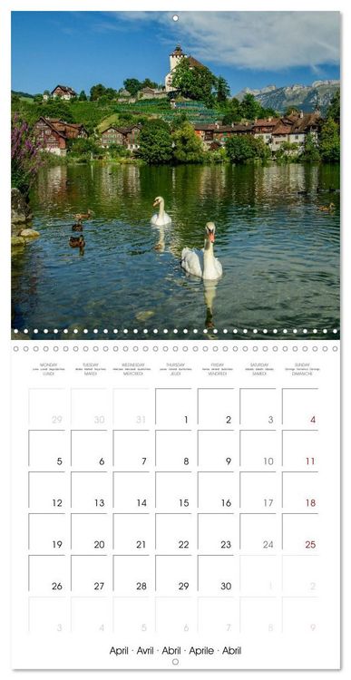 Produktbild: Beautiful Switzerland (Wall Calendar 2027 12 &times; 12 Inch) CALVENDO 12 Month Wall Calendar