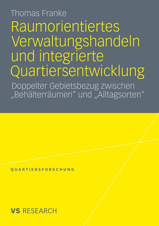 Produktbild: Raumorientiertes Verwaltungshandeln und integrierte Quartiersentwicklung