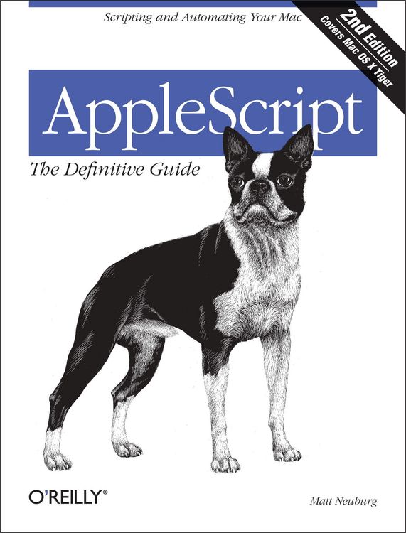 Produktbild: Applescript: The Definitive Guide