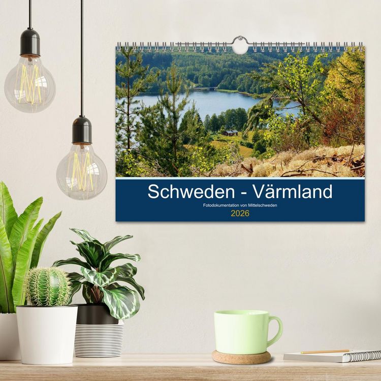 Produktbild: Schweden - V&auml;rmland (Wandkalender 2026 DIN A4 quer), CALVENDO Monatskalender