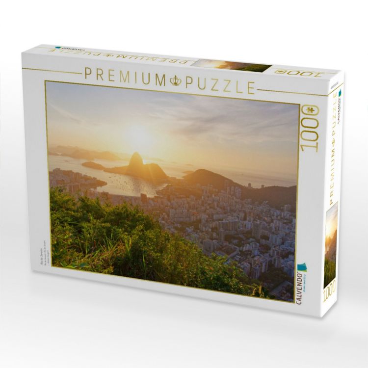 Produktbild: CALVENDO Puzzle Rio de Janeiro | 1000 Teile Lege-Gr&ouml;&szlig;e 64x48cm Foto-Puzzle f&uuml;r gl&uuml;ckliche Stunden