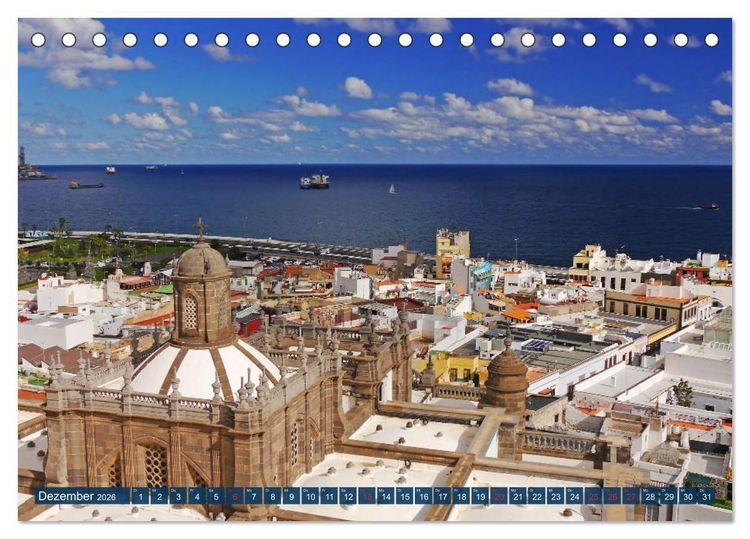Produktbild: Bet&ouml;rendes Gran Canaria (Tischkalender 2026 DIN A5 quer), CALVENDO Monatskalender