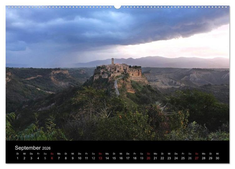 Produktbild: Italiens wilde Sch&ouml;nheit - Abseits der gro&szlig;en St&auml;dte (hochwertiger Premium Wandkalender 2026 DIN A2 quer), Kunstdruck in Hochglanz