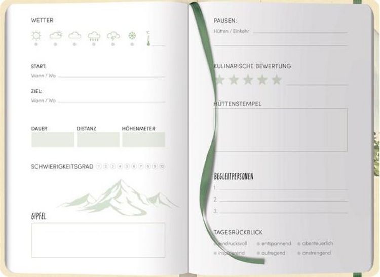 Produktbild: Wandertagebuch-Rucksack