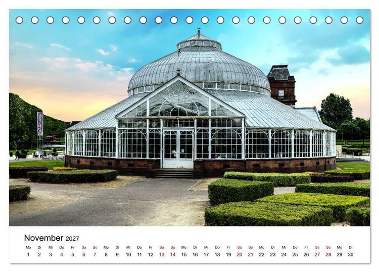 Produktbild: Faszination Glasgow (Tischkalender 2027 DIN A5 quer), CALVENDO Monatskalender