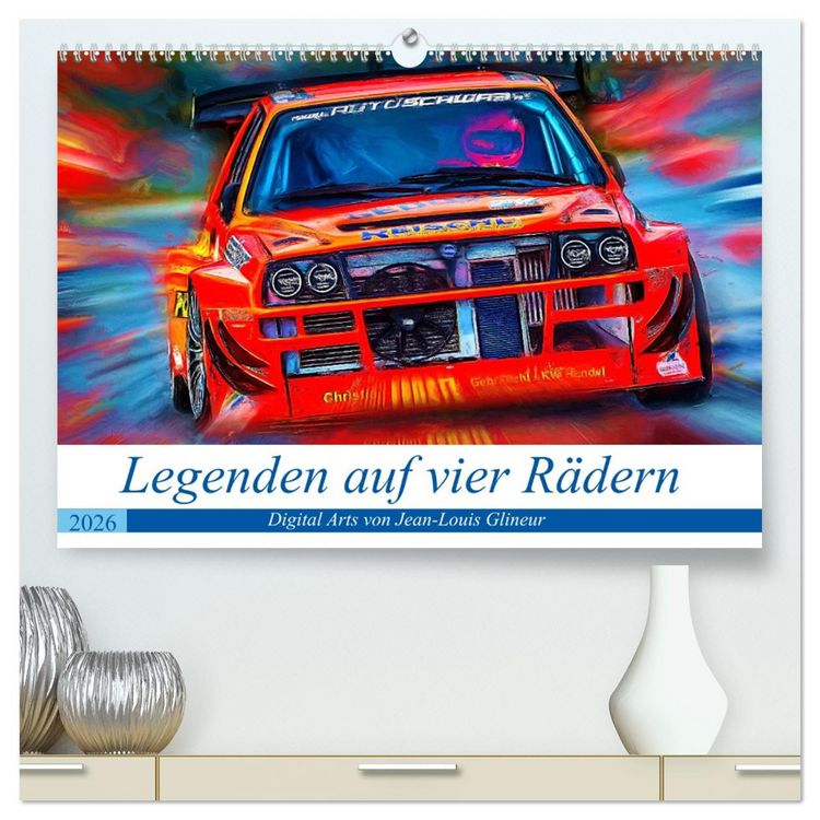Produktbild: Legenden auf vier R&auml;dern (hochwertiger Premium Wandkalender 2026 DIN A2 quer), Kunstdruck in Hochglanz