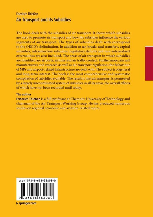 Produktbild: Air Transport and its Subsidies