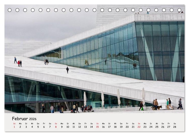 Produktbild: Auf dem Weg zum Nordkap (Tischkalender 2026 DIN A5 quer), CALVENDO Monatskalender
