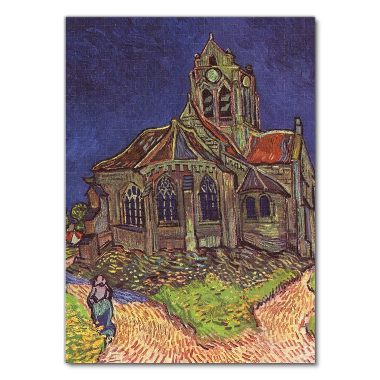 Produktbild: Lais Puzzle Vincent Willem van Gogh - Die Kirche von Auvers 1000 Teile