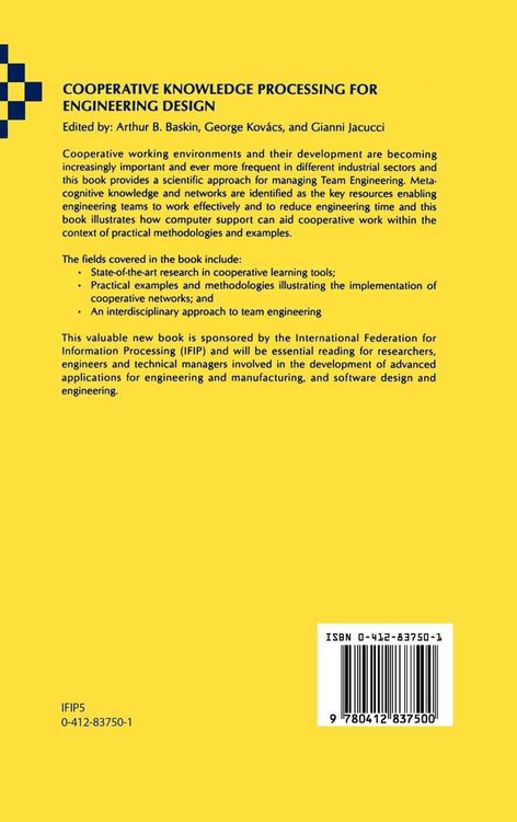 Produktbild: Cooperative Knowledge Processing for Engineering Design