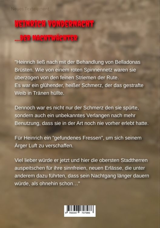 Produktbild: Heinrich VonderNacht....der Nachtw&auml;chter