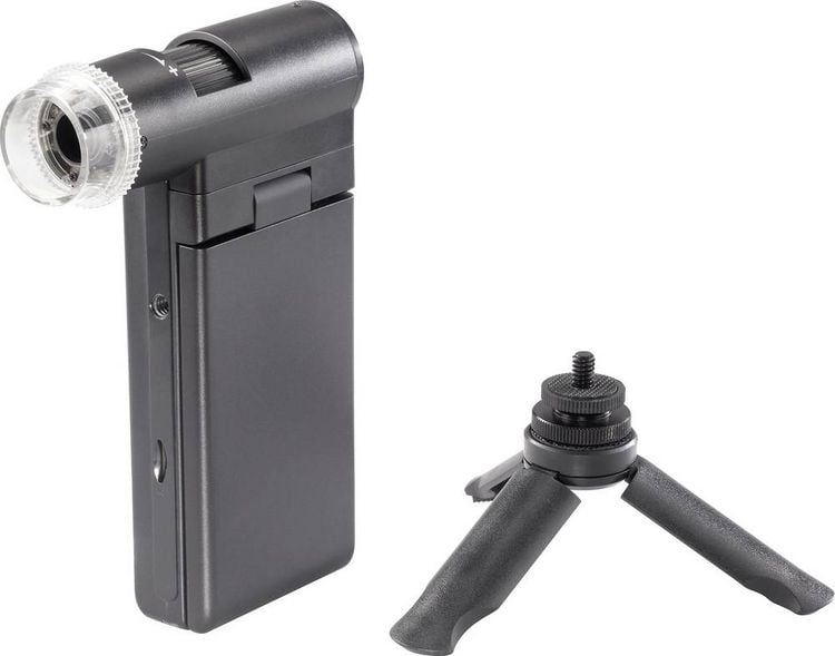 Produktbild: TOOLCRAFT Mikroskop-Kamera mit Monitor 12 Megapixel 300 x Digitale Vergr&ouml;&szlig;erung (max.): 4 x