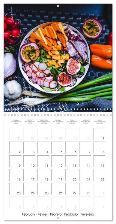 Produktbild: Healthy Bowls - Good Food (Wall Calendar 2026 12 &times; 12 Inch) CALVENDO 12 Month Wall Calendar