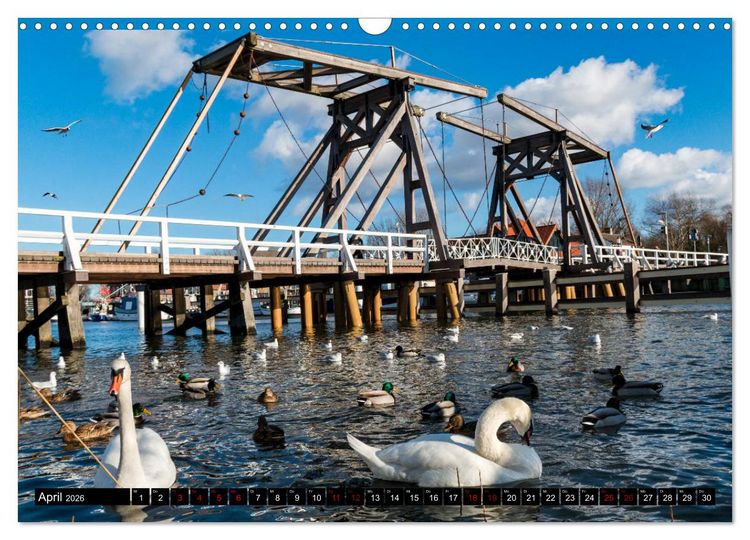 Produktbild: Hansestadt Greifswald (Wandkalender 2026 DIN A3 quer), CALVENDO Monatskalender