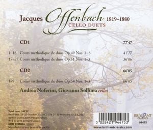 Produktbild: Sollima, G: Cello Duets