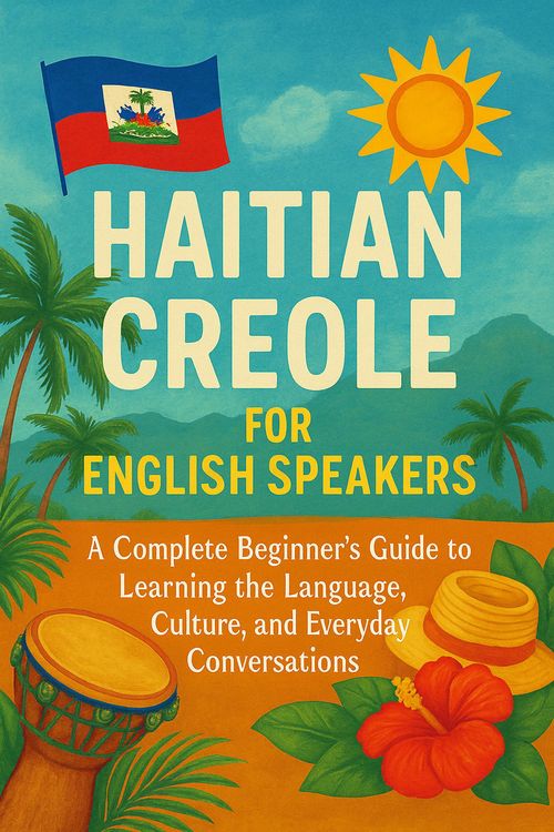 Produktbild: Haitian Creole for English Speakers: A Complete Beginner's Guide to Learning the Language, Culture, and Everyday Conversations
