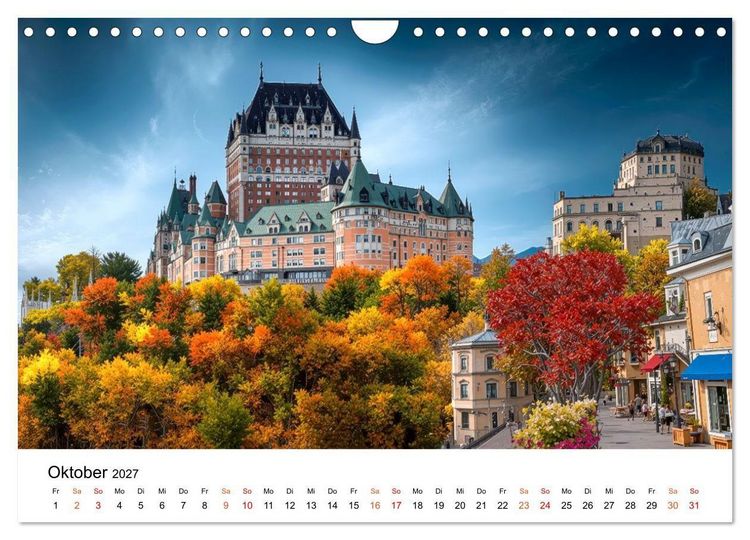 Produktbild: Kanada - zwischen Seen, Bergen und K&uuml;sten (Wandkalender 2027 DIN A4 quer), CALVENDO Monatskalender