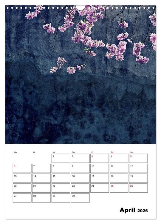 Produktbild: Mauerbl&uuml;mchen - Poesie im Allt&auml;glichen als Monatsplaner (Wandkalender 2026 DIN A3 hoch), CALVENDO Monatskalender