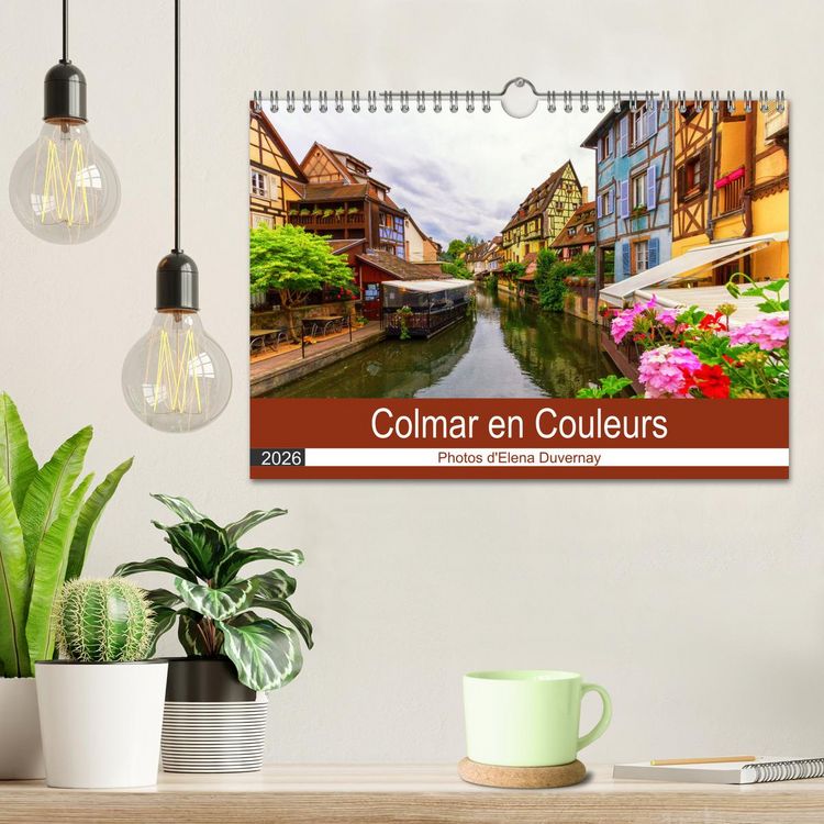 Produktbild: Colmar en Couleurs (Calendrier mural 2026 DIN A4 vertical), CALVENDO calendrier mensuel