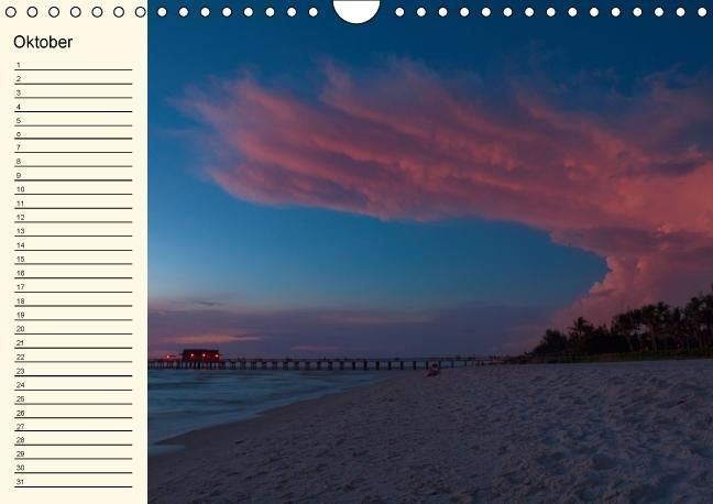 Produktbild: Immerw&auml;hrender Geburtstagskalender &ndash; Beautiful Sunsets (Wandkalender immerw&auml;hrend DIN A4 quer)
