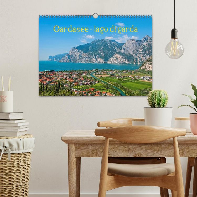 Produktbild: Gardasee - lago di Garda by Sascha Ferrari (Wandkalender 2026 DIN A3 quer), CALVENDO Monatskalender