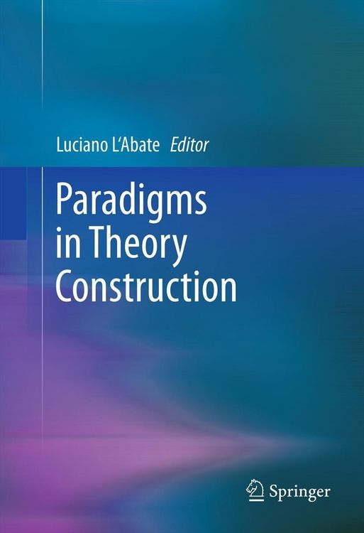 Produktbild: Paradigms in Theory Construction