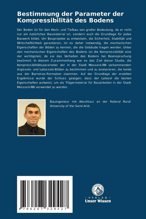 Produktbild: Bestimmung der Parameter der Kompressibilit&auml;t des Bodens