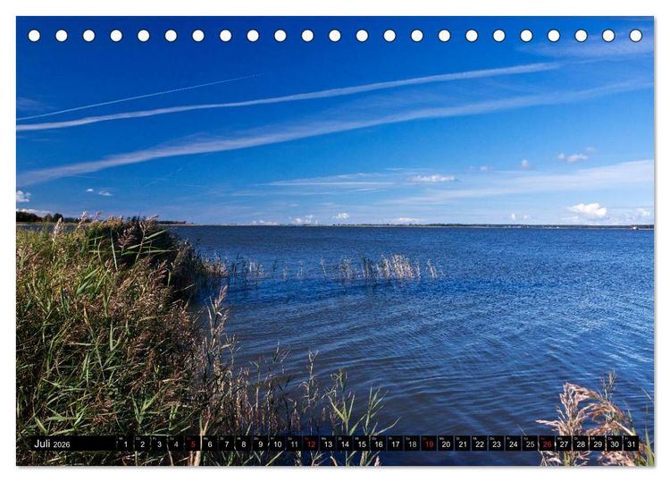 Produktbild: Barth - Idyll zwischen Bodden und Ostsee (Tischkalender 2026 DIN A5 quer), CALVENDO Monatskalender
