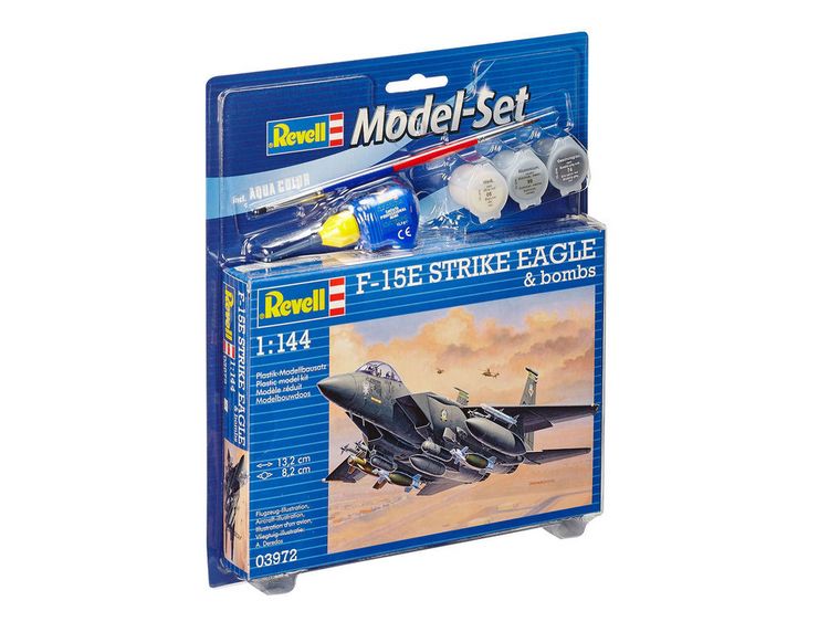 Produktbild: Modellbau Model Set F-15E Strike Eagle & bombs