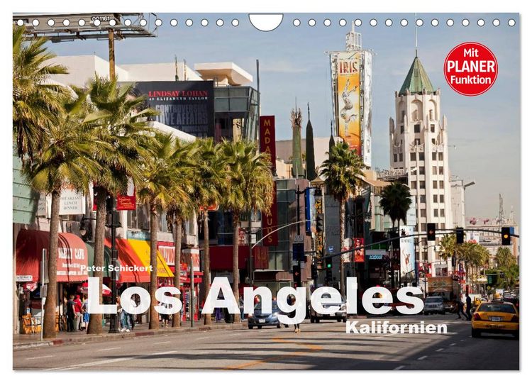 Produktbild: Los Angeles - Kalifornien (Wandkalender 2026 DIN A4 quer), CALVENDO Monatskalender