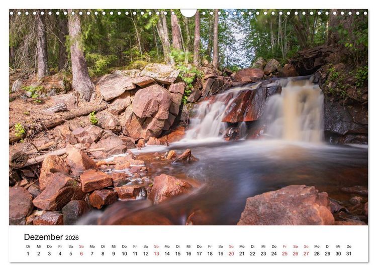Produktbild: Schwedischer Sommer in V&auml;rmland (Wandkalender 2026 DIN A3 quer), CALVENDO Monatskalender
