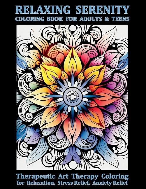 Produktbild: Relaxing Serenity Coloring Book For Adults & Teens