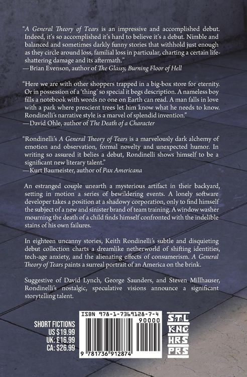 Produktbild: A General Theory of Tears