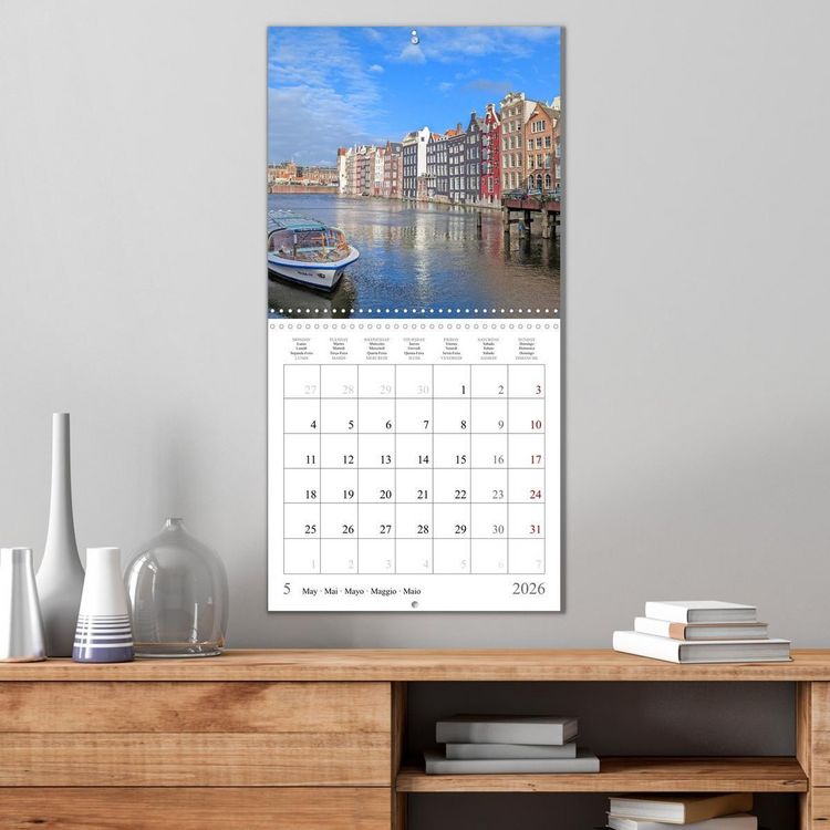 Produktbild: A Journey Through Europe (Wall Calendar 2026 12 &times; 12 Inch) CALVENDO 12 Month Wall Calendar