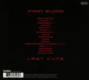 Produktbild: First Blood Last Cuts