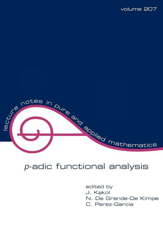 Produktbild: p-adic Functional Analysis