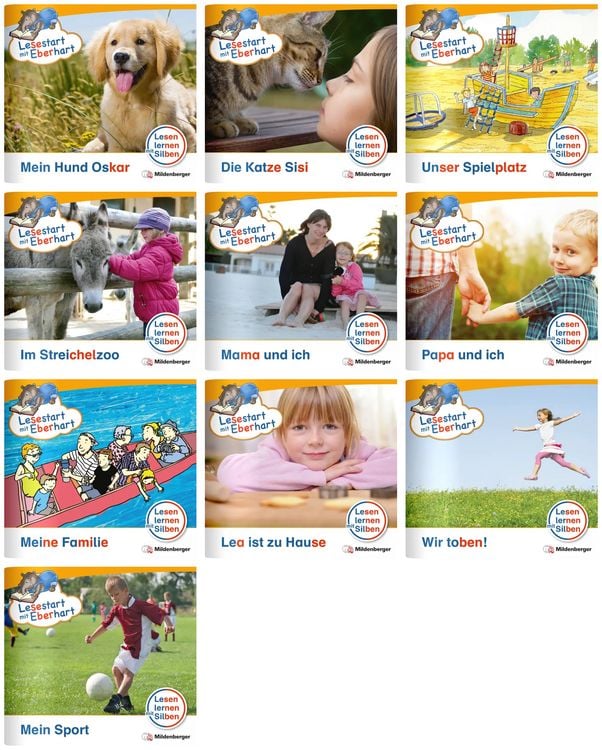 Produktbild: Paket &ndash; Lesestart mit Eberhart, Lesestufe 1: Komplettbezug Heft 1-10