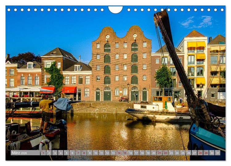 Produktbild: Ein Blick auf Delfshaven (Wandkalender 2026 DIN A4 quer), CALVENDO Monatskalender