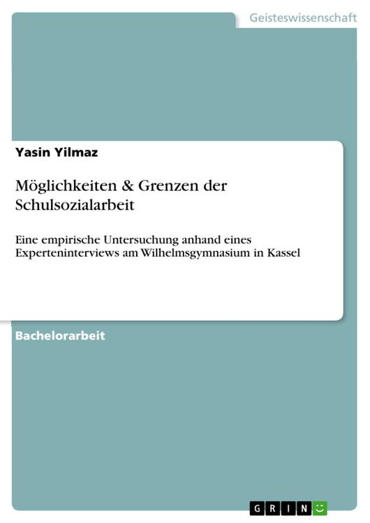 Produktbild: M&ouml;glichkeiten & Grenzen der Schulsozialarbeit