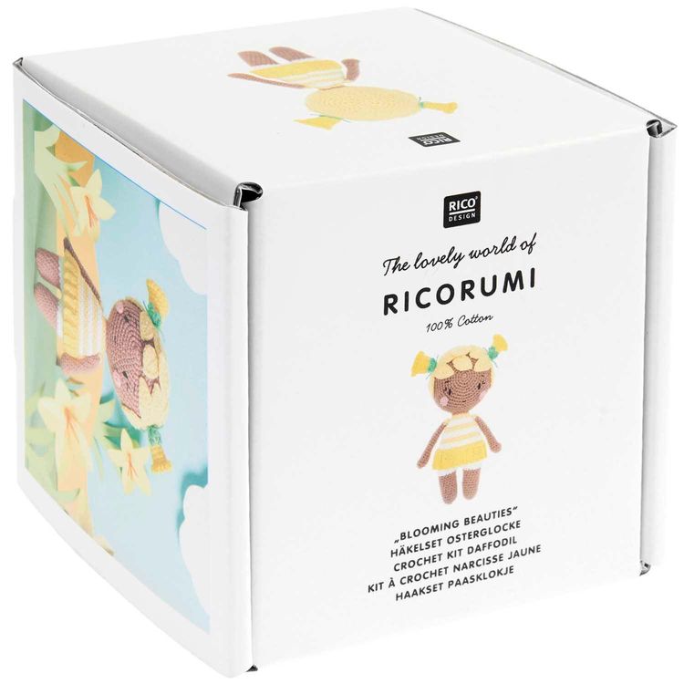 Produktbild: Ricorumi H&auml;kelset "Blooming Beauties" Osterglocke