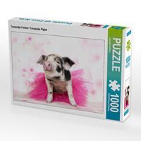 Produktbild: CALVENDO Puzzle Turopolje Ferkel / Turopolje Piglet 1000 Teile Lege-Gr&ouml;&szlig;e 64 x 48 cm Foto-Puzzle Bild von Jeanette Hutfluss