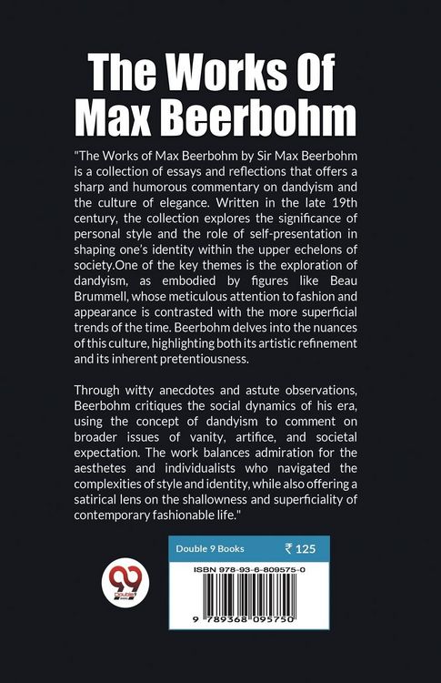 Produktbild: The Works Of Max Beerbohm