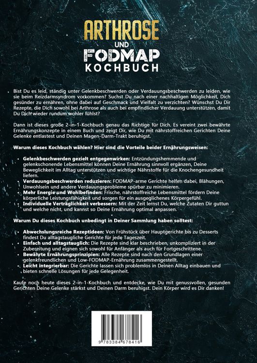 Produktbild: Arthrose und Fodmap Kochbuch