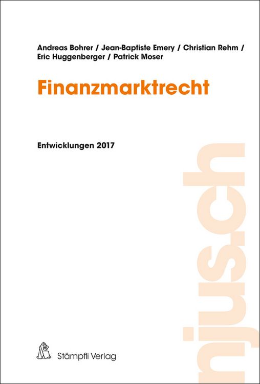 Produktbild: Finanzmarktrecht