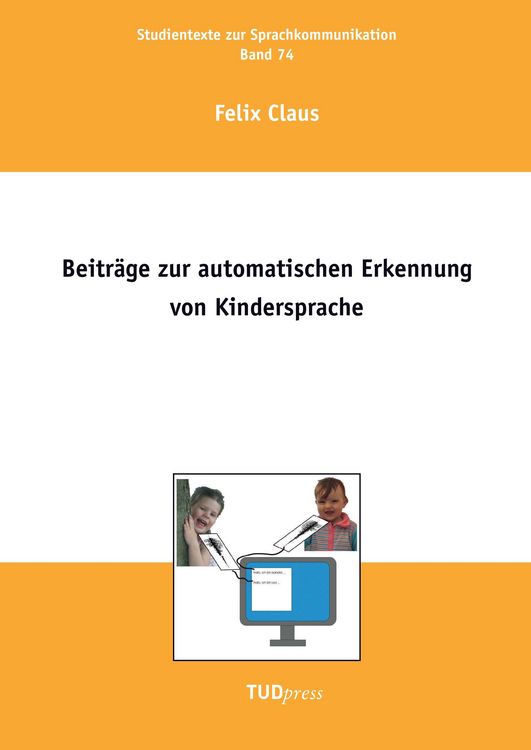 Produktbild: Beitr&auml;ge zur automatischen Erkennung von Kindersprache