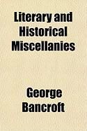 Produktbild: Literary and Historical Miscellanies