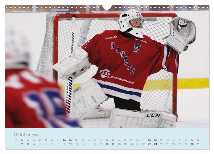 Produktbild: Eishockey! Schneller, h&auml;rter, das Powergame! (Wandkalender 2027 DIN A3 quer), CALVENDO Monatskalender